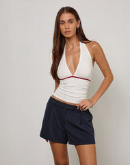 Palis Tailored Shorts in Navy