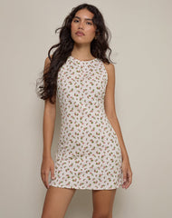 Ayana Mini Dress in Pretty Dainty Flower