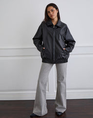 Cavita Jacket in PU Black