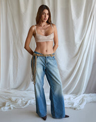 Daenerys Bralette in Sequin Bronze