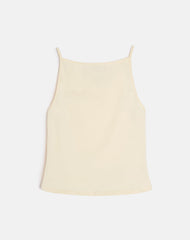 Dudley Vest Top in Buttermilk
