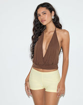 Eunia Shorts in Lemon