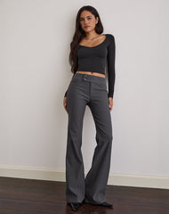 Falita Trouser in Tailoring Charcoal