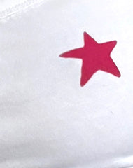 Icah Cami Top in White with Stars