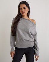 Jalira Jumper in Knit Grey