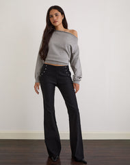 Jalira Jumper in Knit Grey