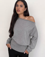 Jalira Jumper in Knit Grey