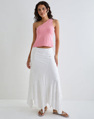 Klazari Top in Rayon Jersey Ballet Pink