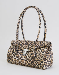 Shoulder Bag in Leopard Print