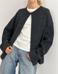 Maureen Cardigan in Dark Grey