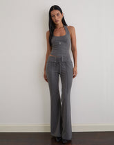 Zallen Trouser in Tailoring Charcoal