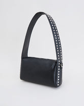 Studded Shoulder Bag in Black