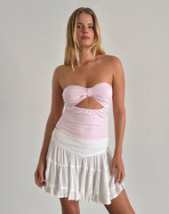 Tifose Twist Front Top in Light Pink