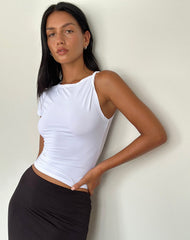 Dannas Asymmetric Top in White