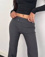 Falita Trouser in Tailoring Charcoal