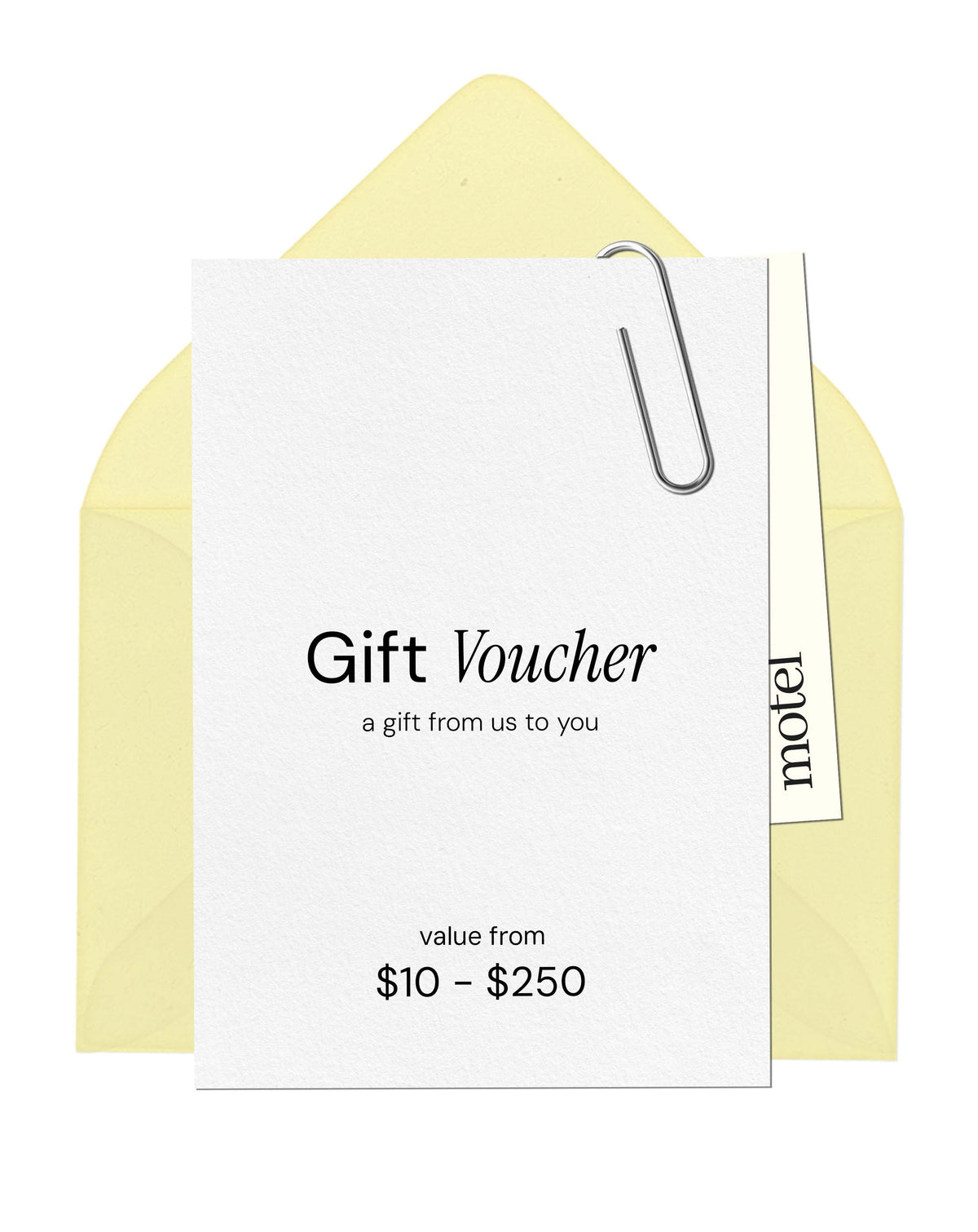 Motel Rocks Virtual Gift Voucher