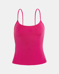 Jasila Vest Top in Hot Pink