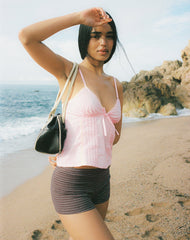 Jepuni Cami Top in Light Pink Poplin