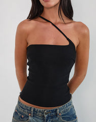 Kacya Asymmetric Top in Black