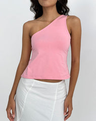 Klazari Top in Rayon Jersey Ballet Pink