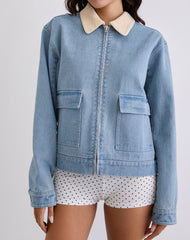 Kahyun Jacket in Denim Light Wash