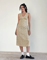 Lavisha Midi Dress in Washed Ditsy