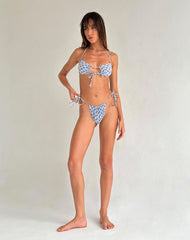 Leyna Bikini Bottom in Floral Stripe