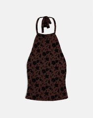 Olivera Top in Brown Garden Floral