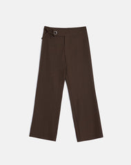 Tova Tie Tailoring Trousers in Chocolate