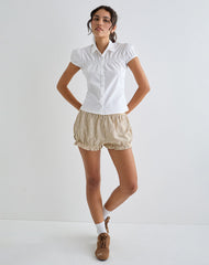 Ulsan Fitted Shirt in White